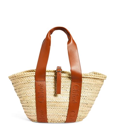 chloe raffia bag.